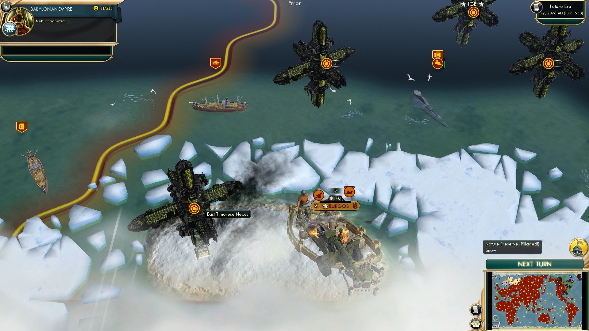 CBR In-Game Screenshot of Knock, Knock…