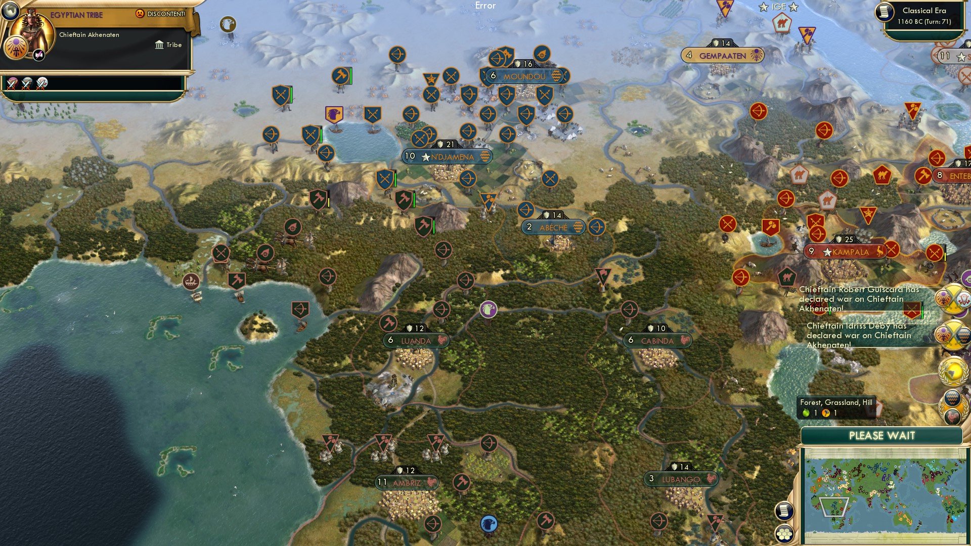 CBR In-Game Screenshot of The Chaddest of War Declarations