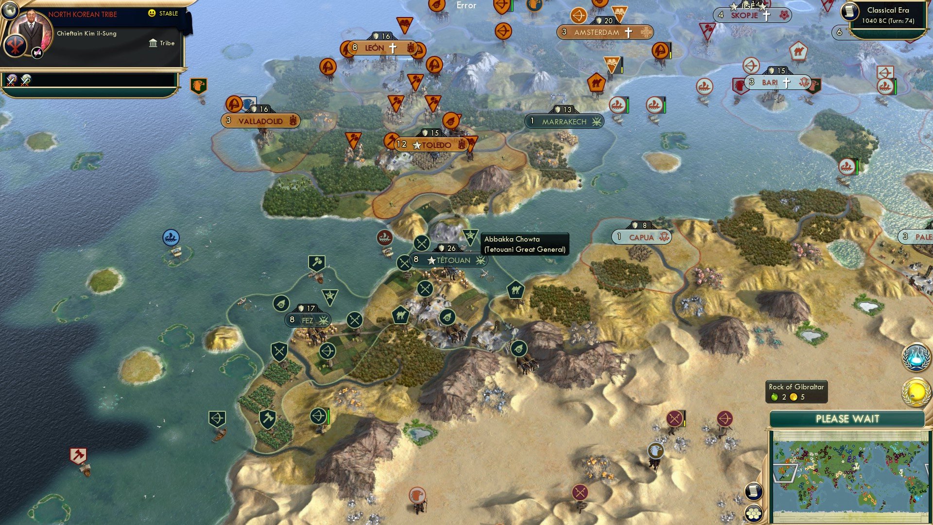 CBR In-Game Screenshot of Chowta is a b-baka