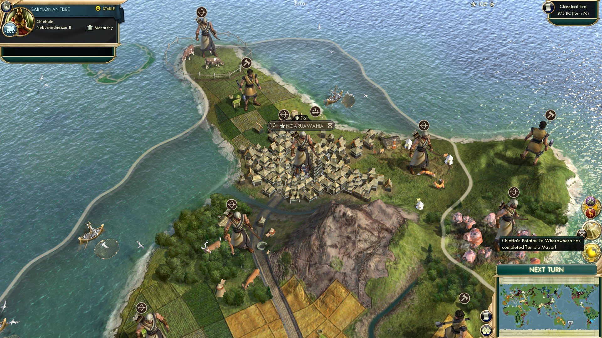 CBR In-Game Screenshot of Templo Mayori