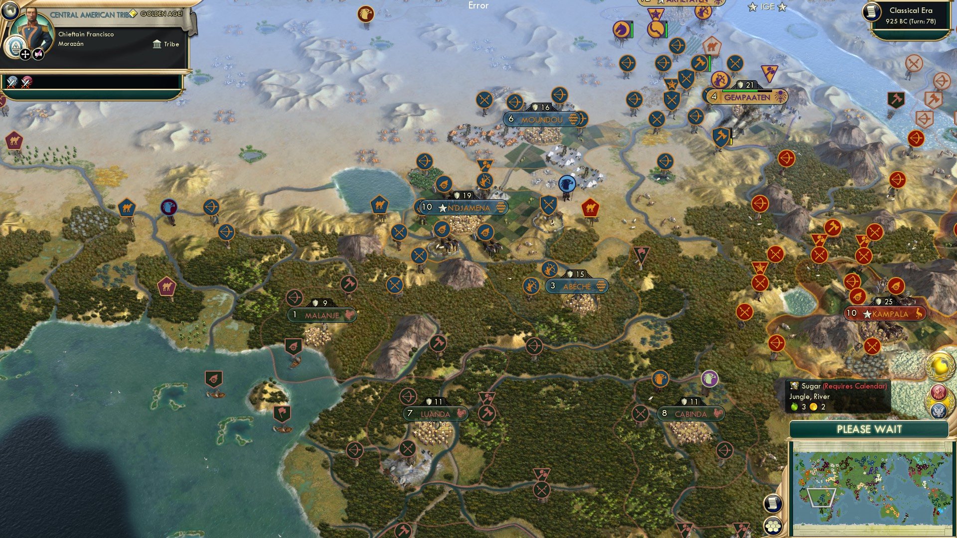 CBR In-Game Screenshot of Settle Spree