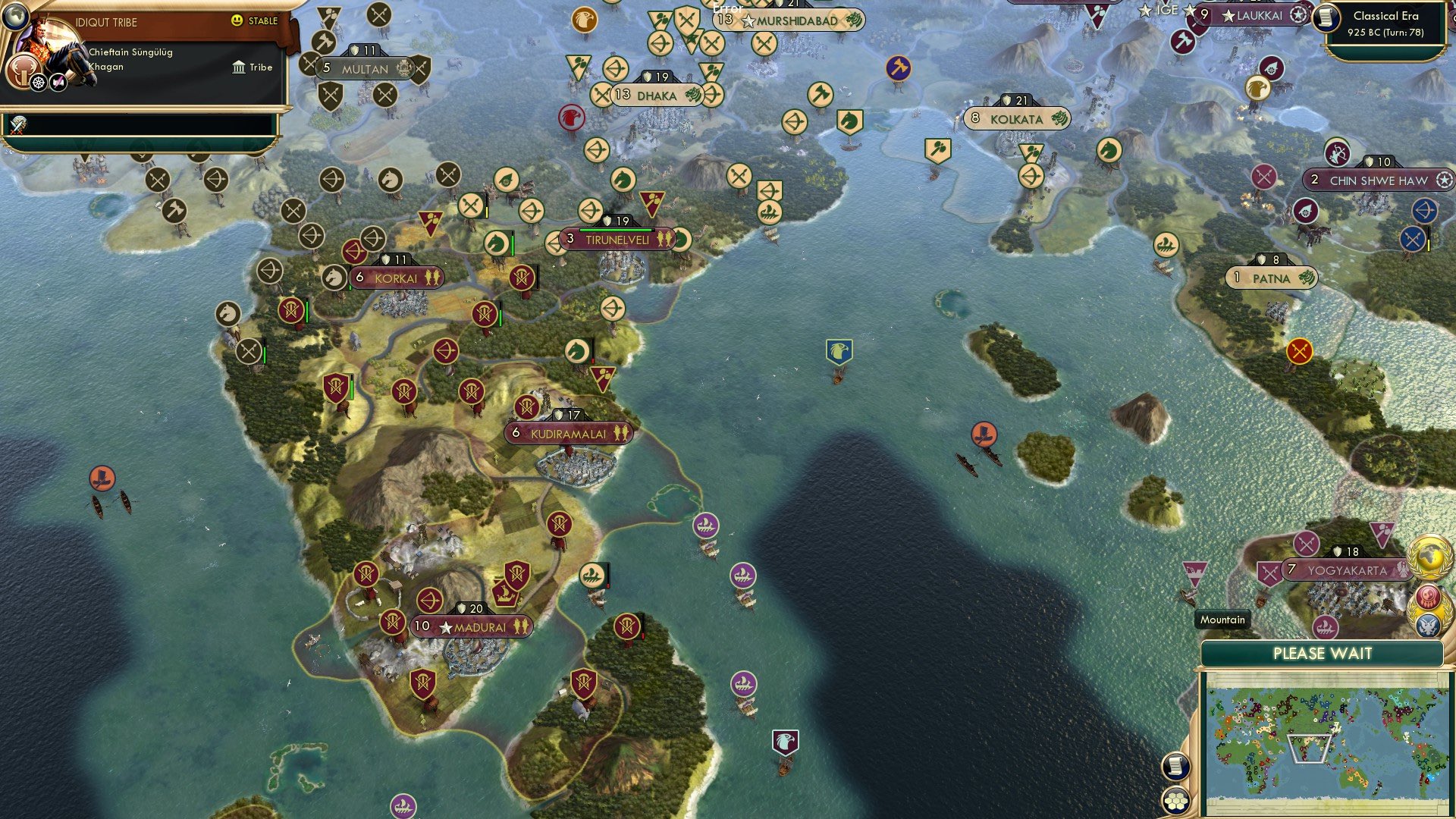 CBR In-Game Screenshot of Protecting Pandya