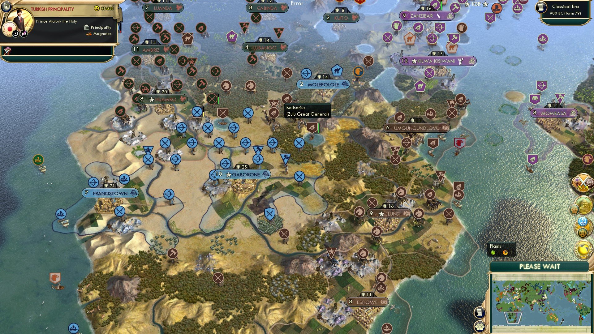 CBR In-Game Screenshot of Just Passing By