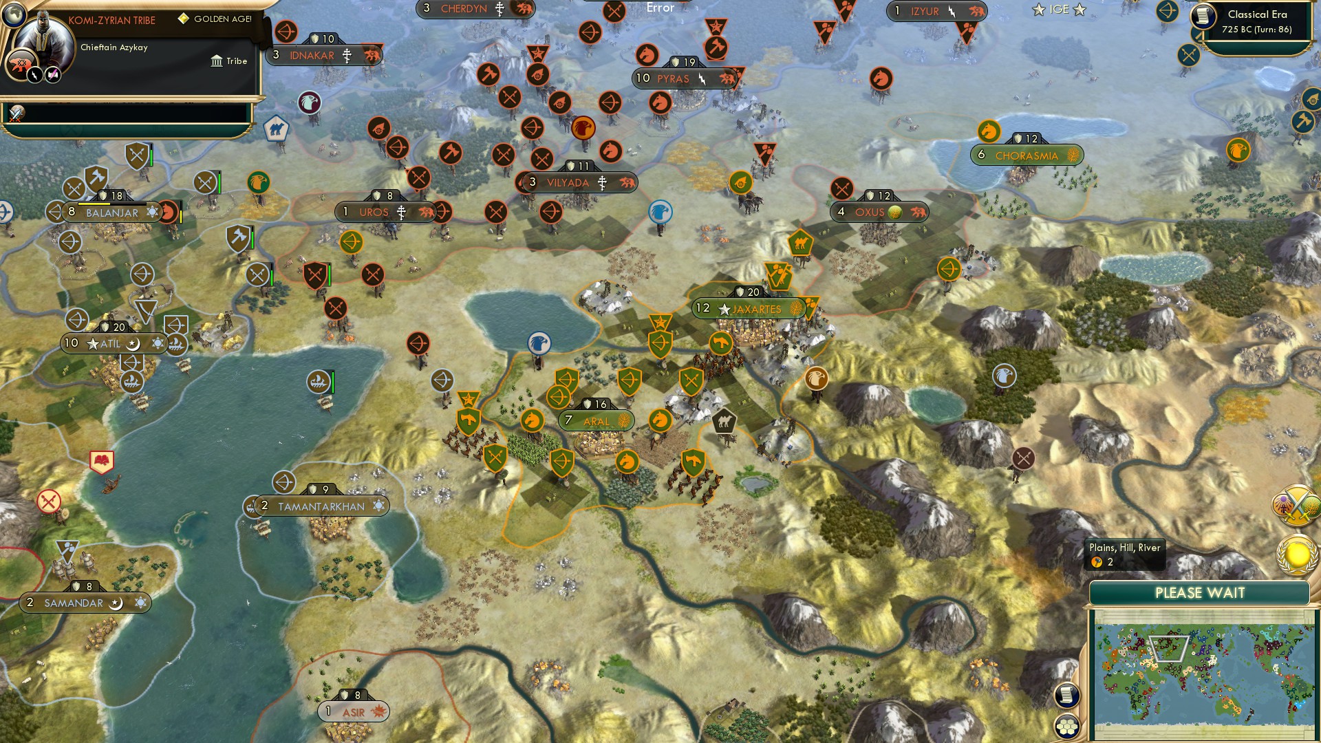 CBR In-Game Screenshot of 60