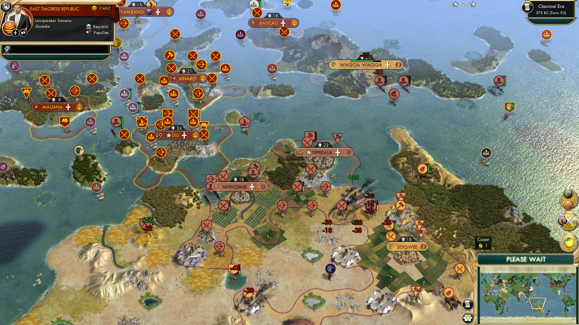 CBR In-Game Screenshot of Didgeridoo Noises