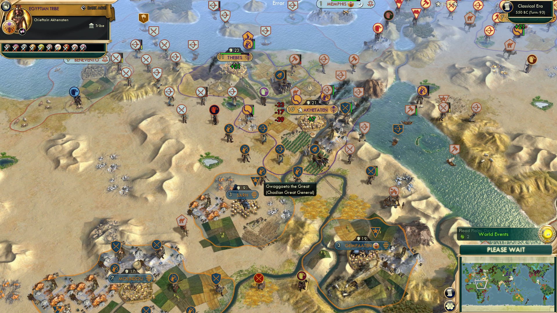 CBR In-Game Screenshot of Besieged river valley