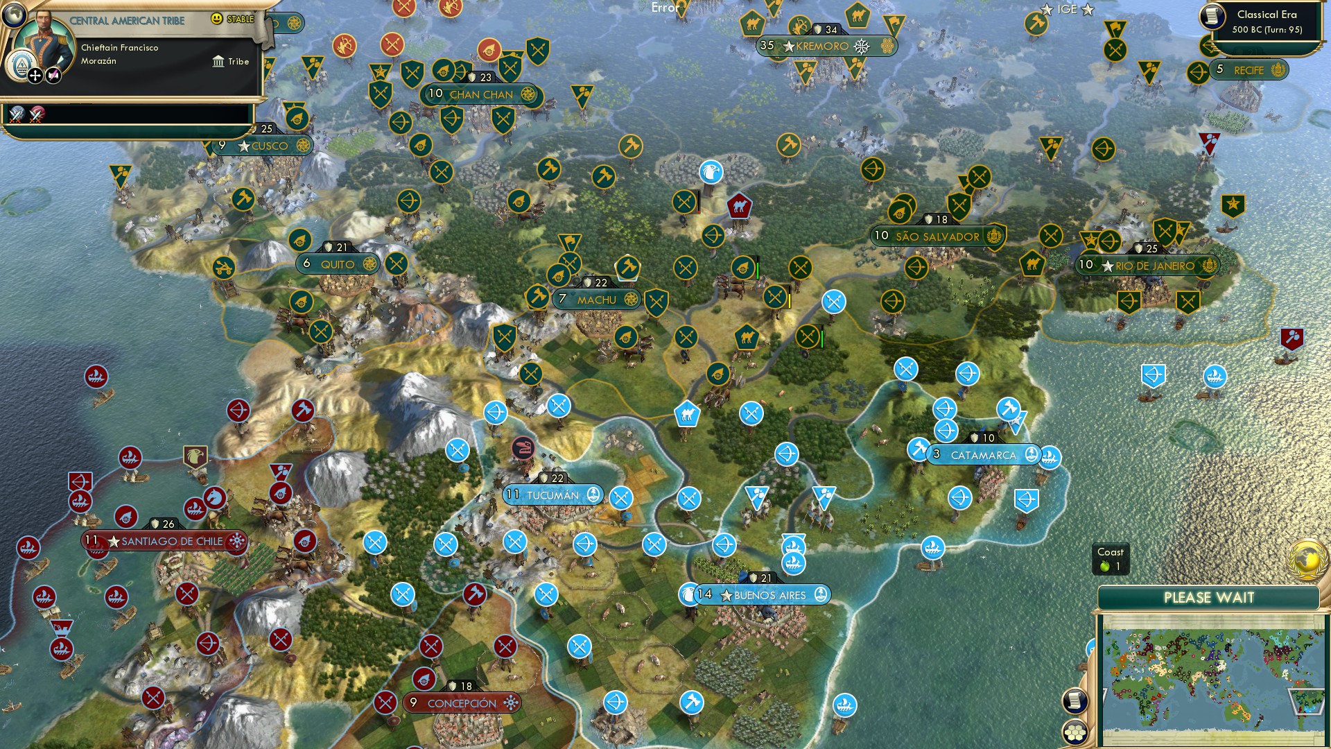 CBR In-Game Screenshot of Upper Plate War