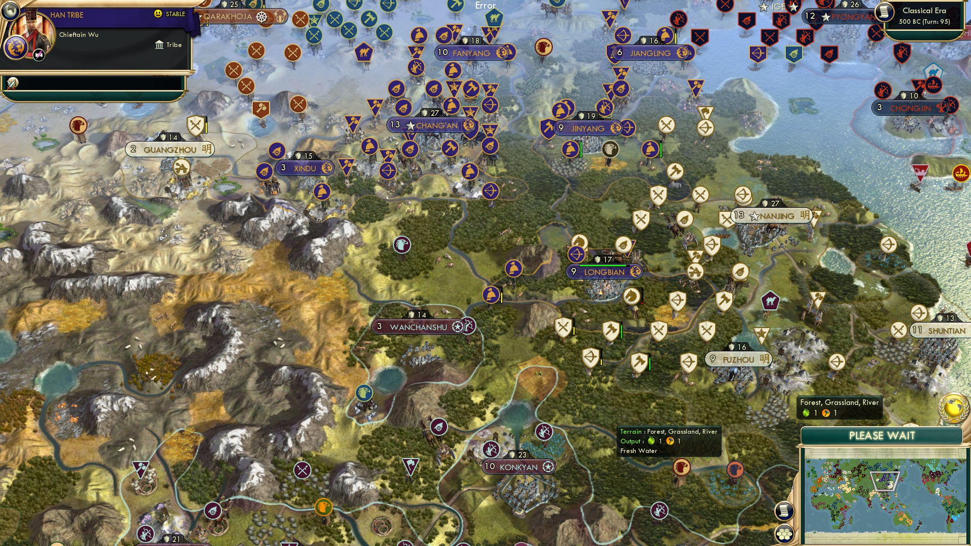 CBR In-Game Screenshot of War of Two Dynasties