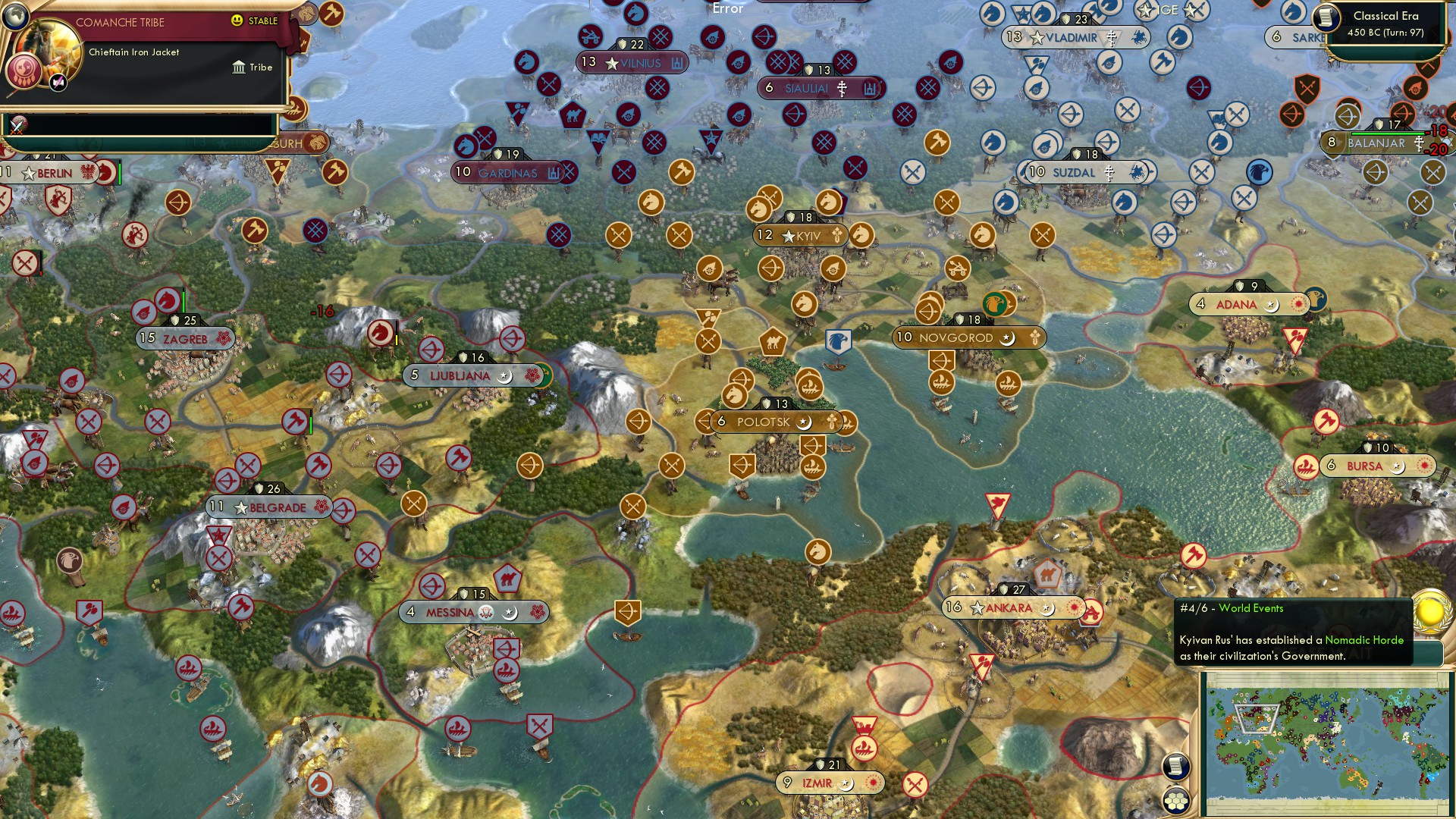 CBR In-Game Screenshot of Eastern Europe