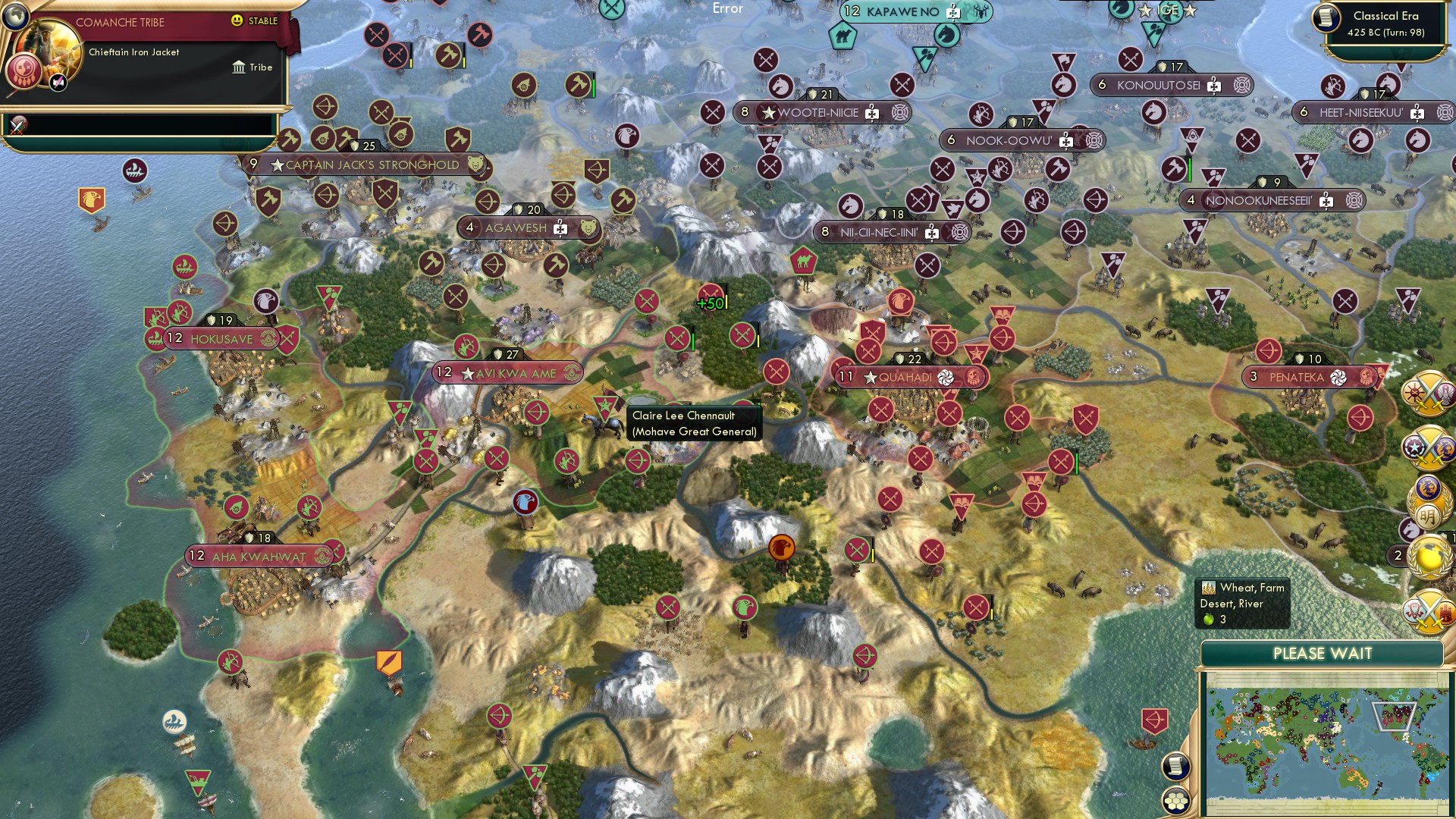 CBR In-Game Screenshot of Ironing some Jackets