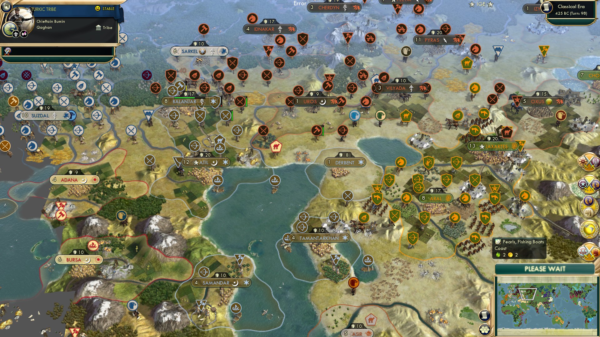 CBR In-Game Screenshot of Khazarian rebound