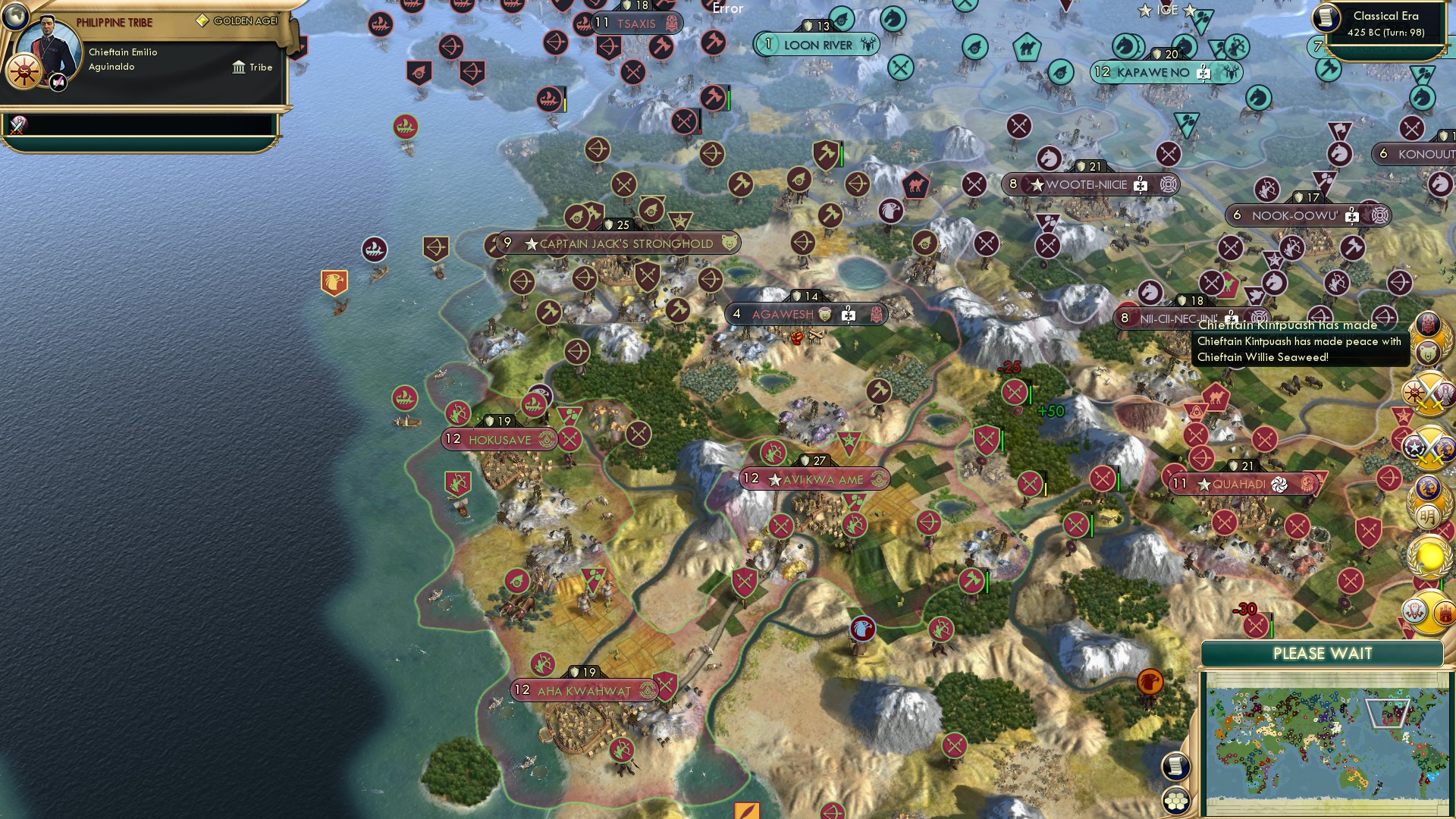 CBR In-Game Screenshot of Stupid peace.