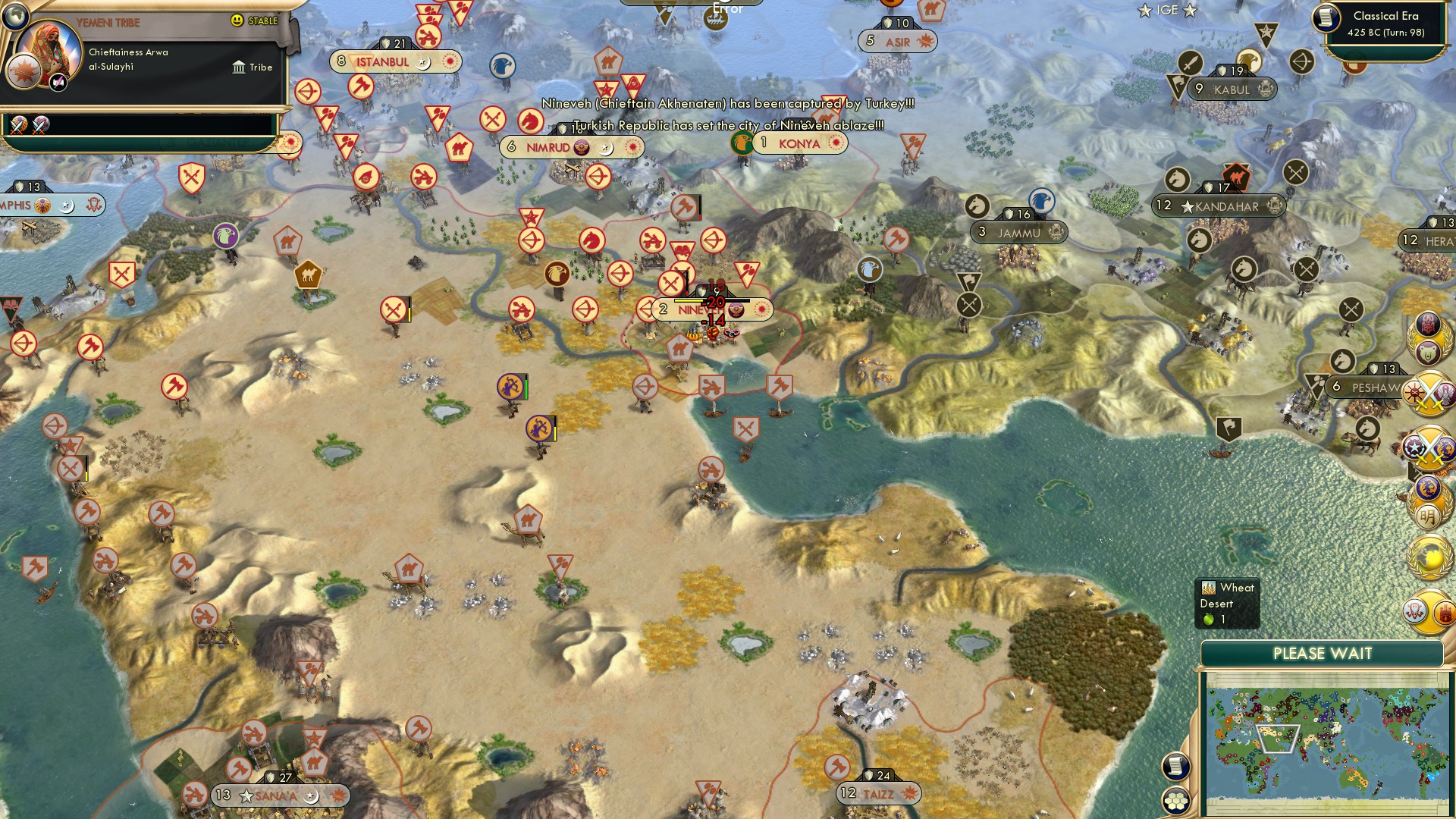 CBR In-Game Screenshot of Dominance in the Orient