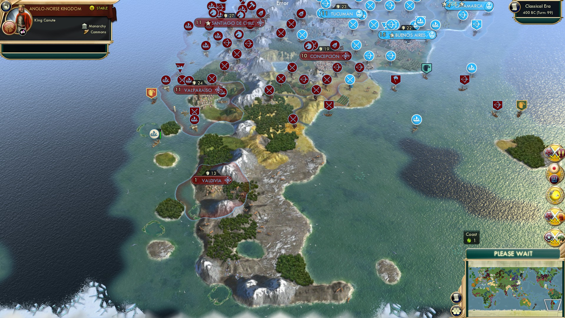 CBR In-Game Screenshot of Patagonia