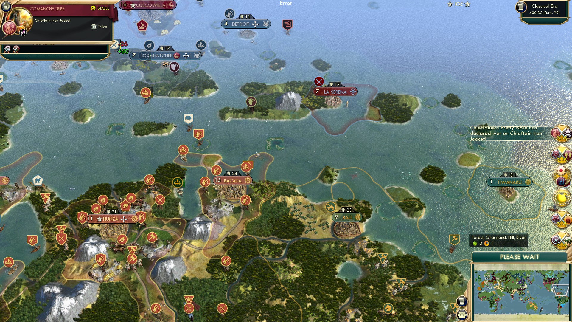 CBR In-Game Screenshot of Caribbean
