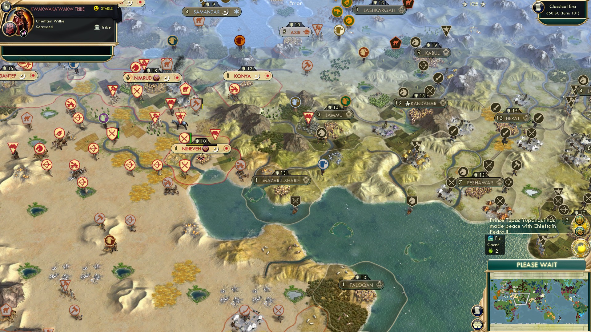 CBR In-Game Screenshot of Gulf Waves