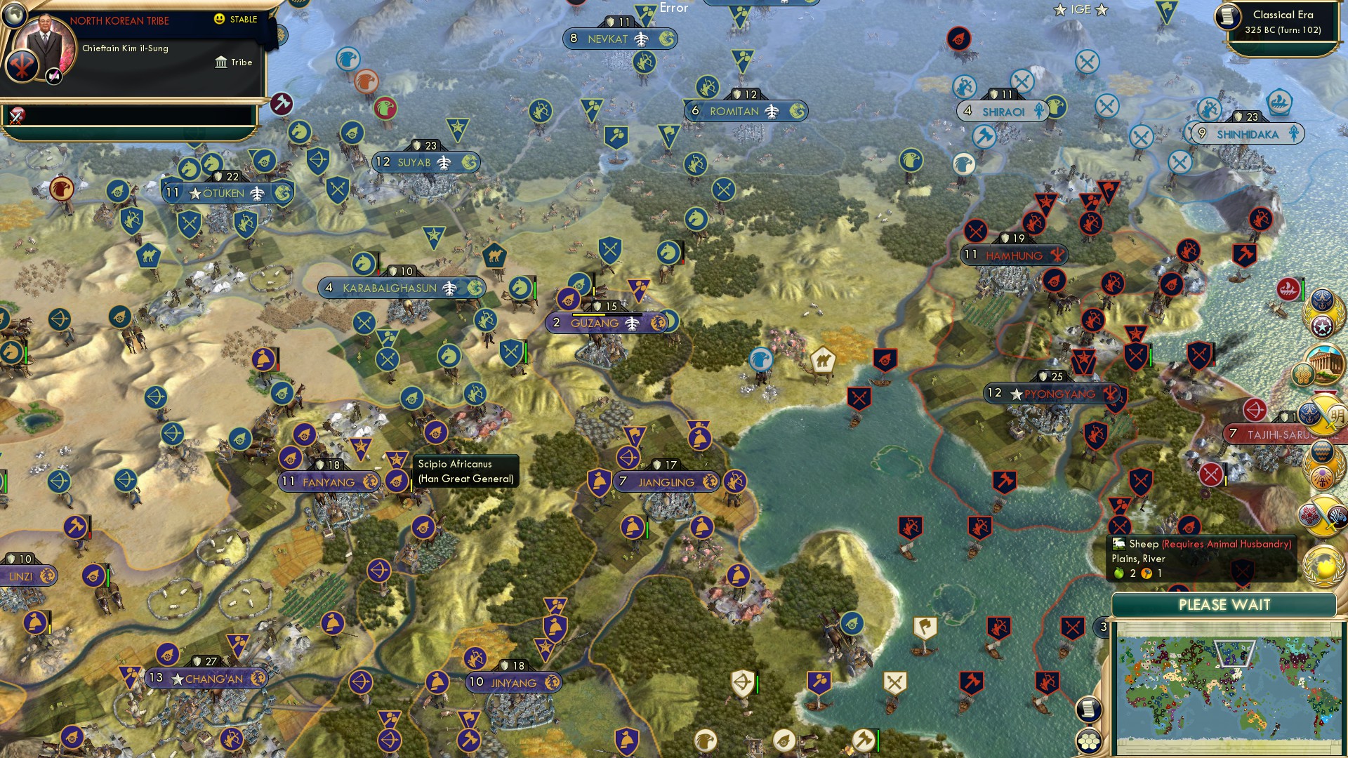 CBR In-Game Screenshot of Siege of Guzang