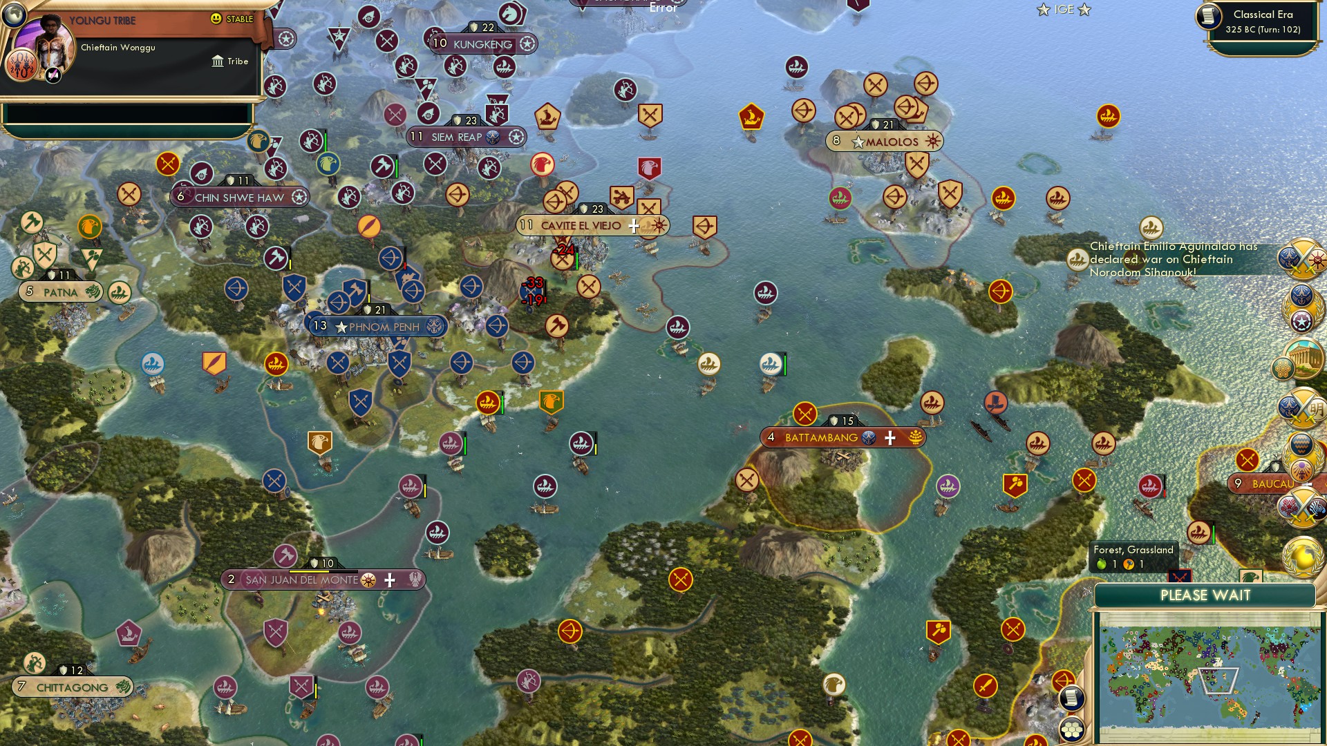 CBR In-Game Screenshot of Marsh Melee