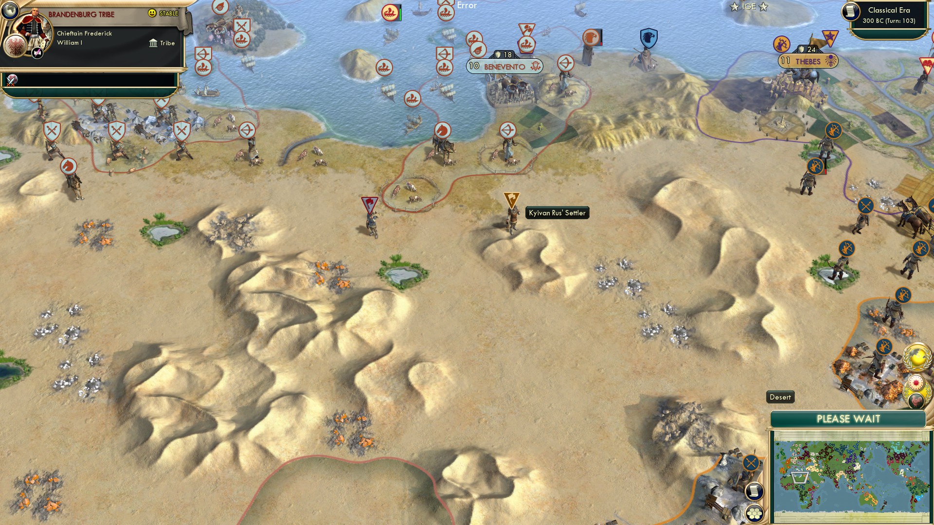 CBR In-Game Screenshot of Forty Days in the Desert