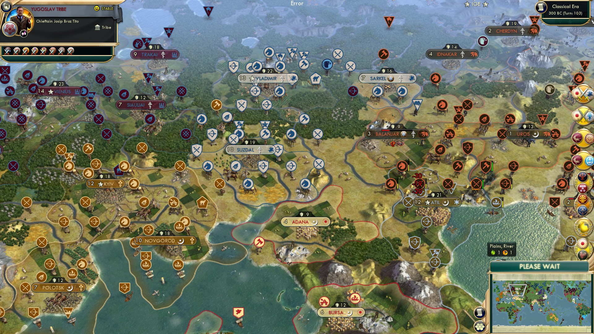 CBR In-Game Screenshot of It’s Turkin’ Time