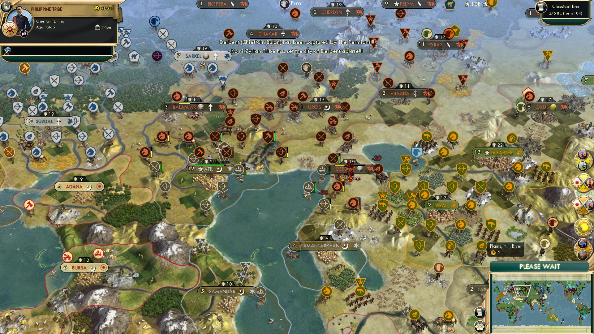 CBR In-Game Screenshot of Burn it all!