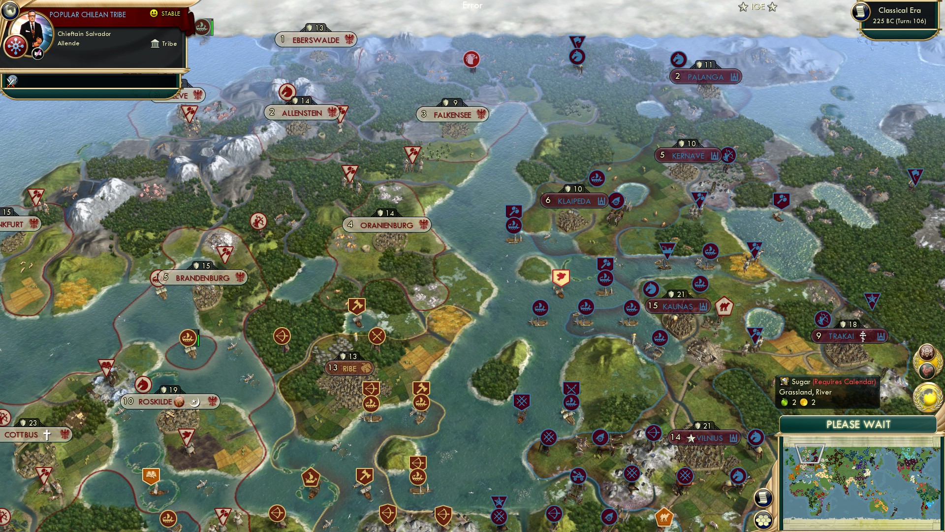 CBR In-Game Screenshot of Race for the North