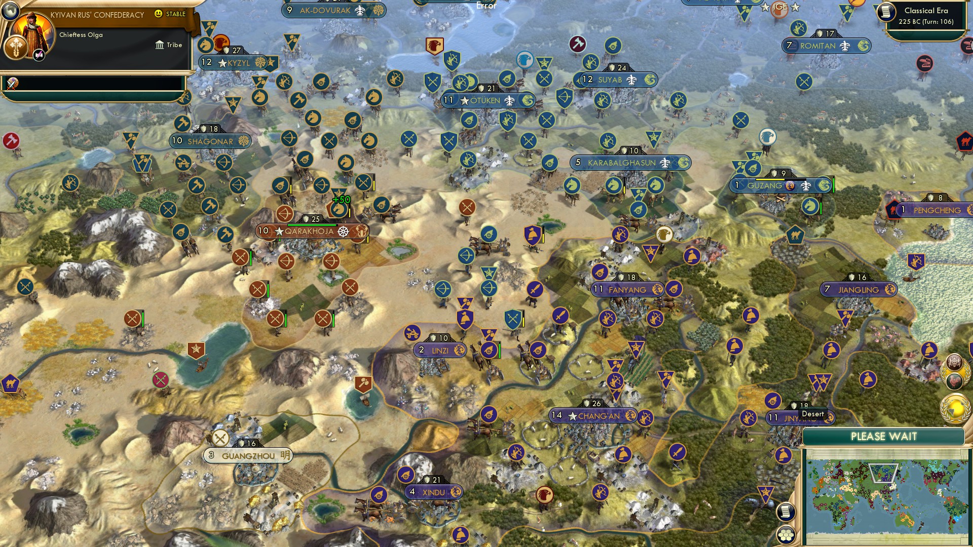 CBR In-Game Screenshot of Tuvan Wave Tactics