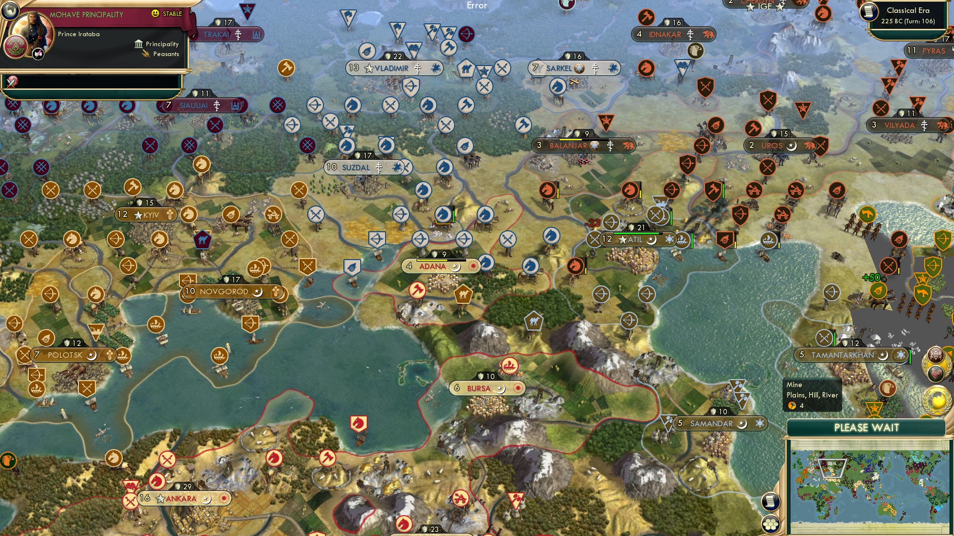 CBR In-Game Screenshot of And Loudly Flows the Don?