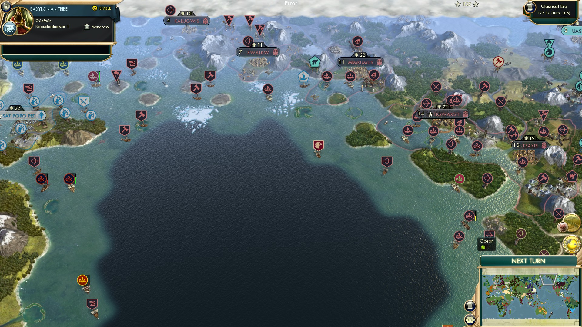 CBR In-Game Screenshot of A kwakkin’ empire if I ever seen one