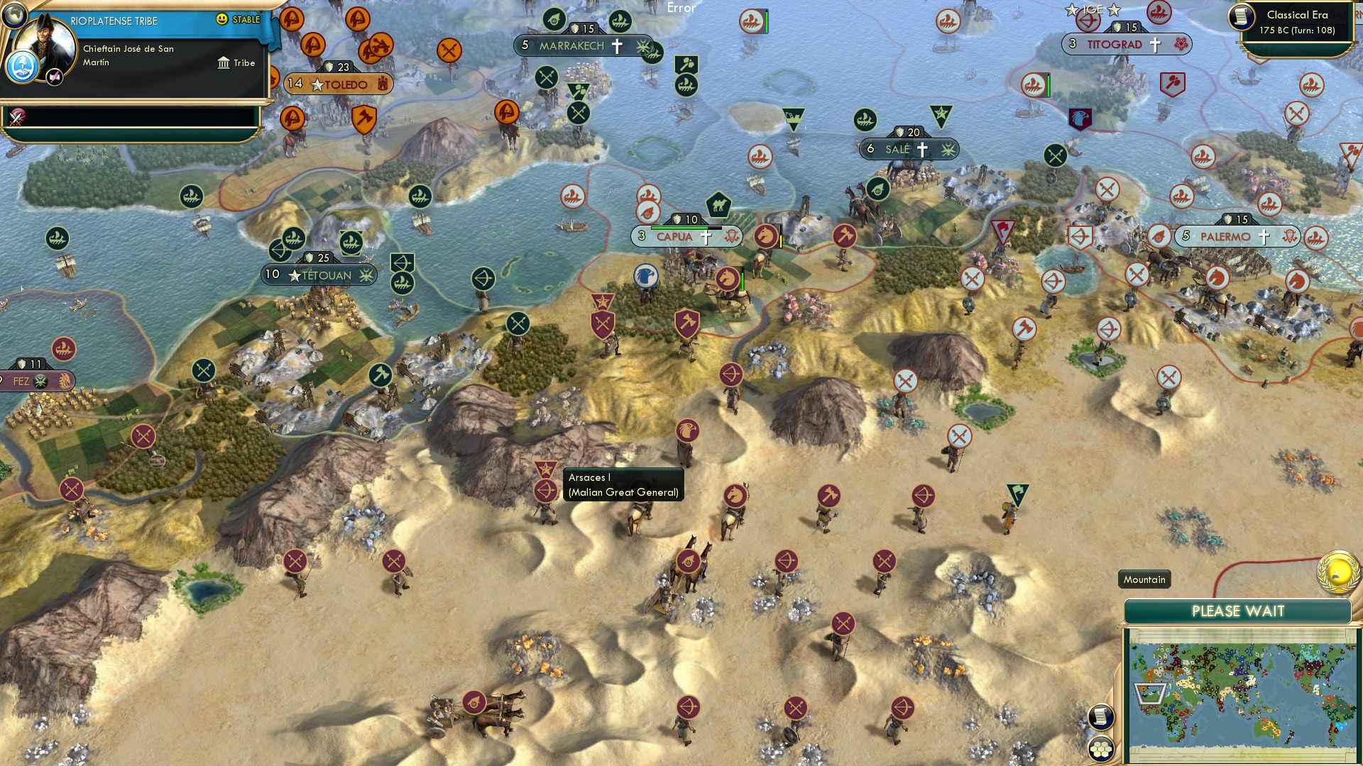 CBR In-Game Screenshot of Over the Atlas Mountains