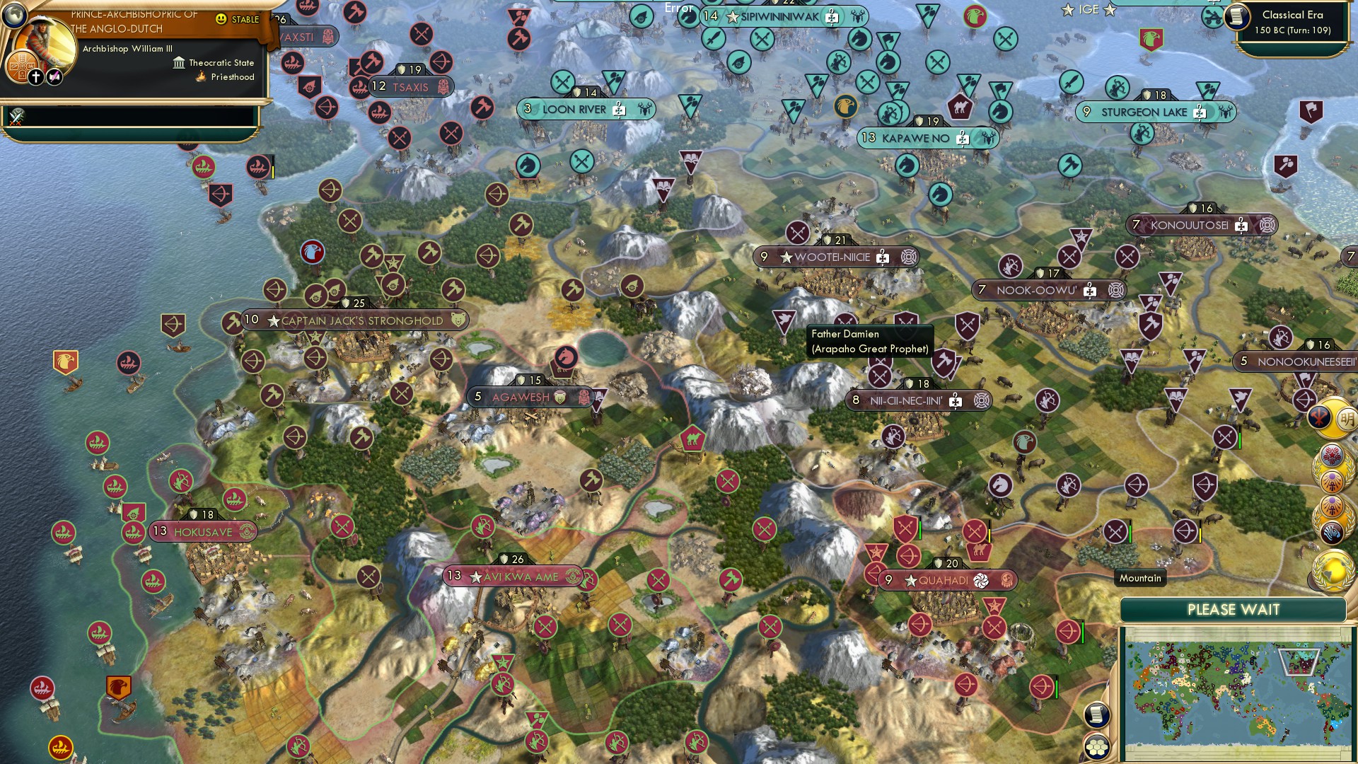 CBR In-Game Screenshot of Father Damien’s Feast