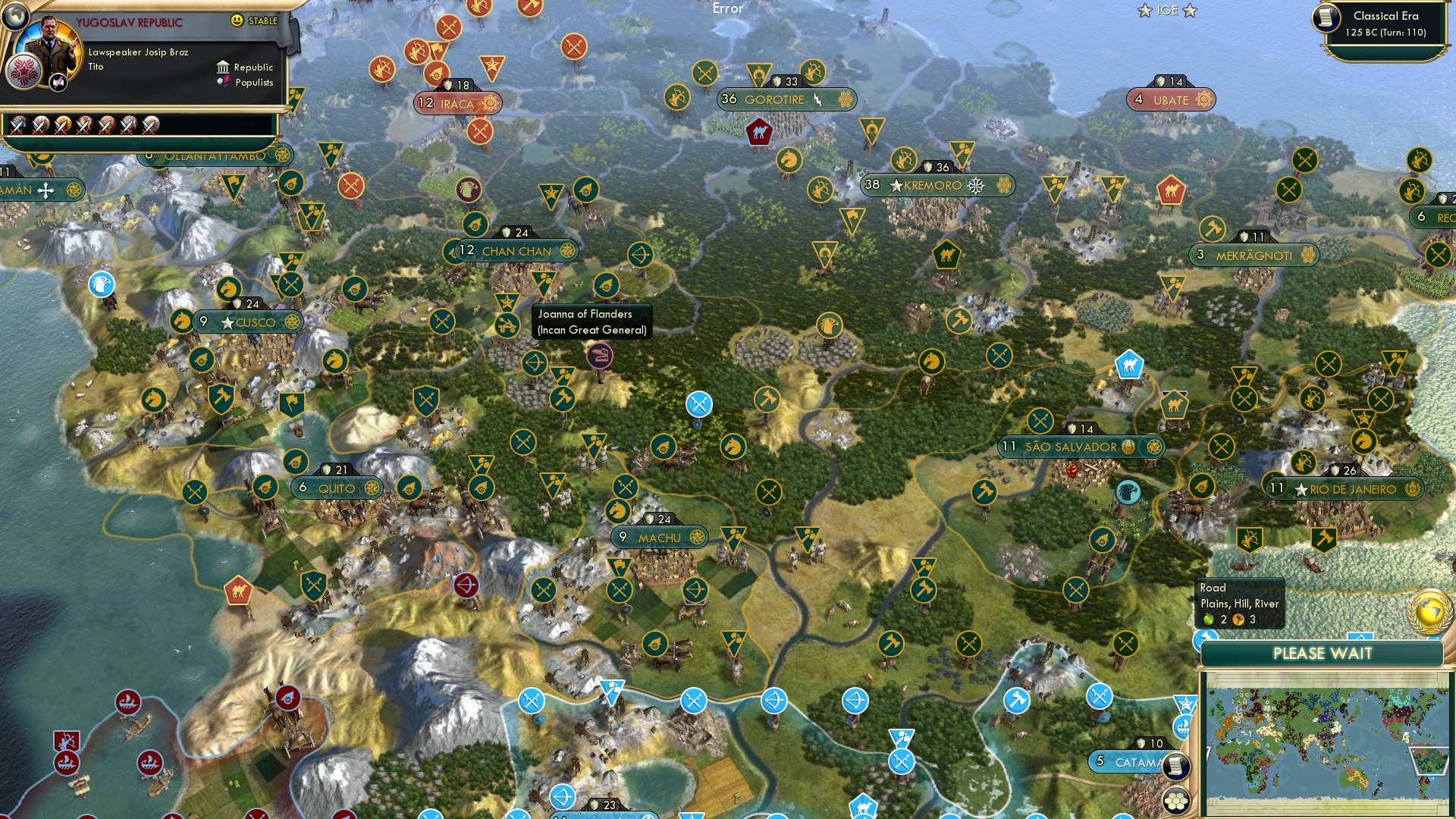 CBR In-Game Screenshot of The fertility gods must be pleased