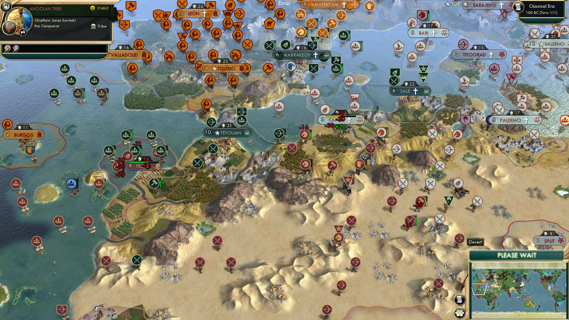 CBR In-Game Screenshot of A step too far