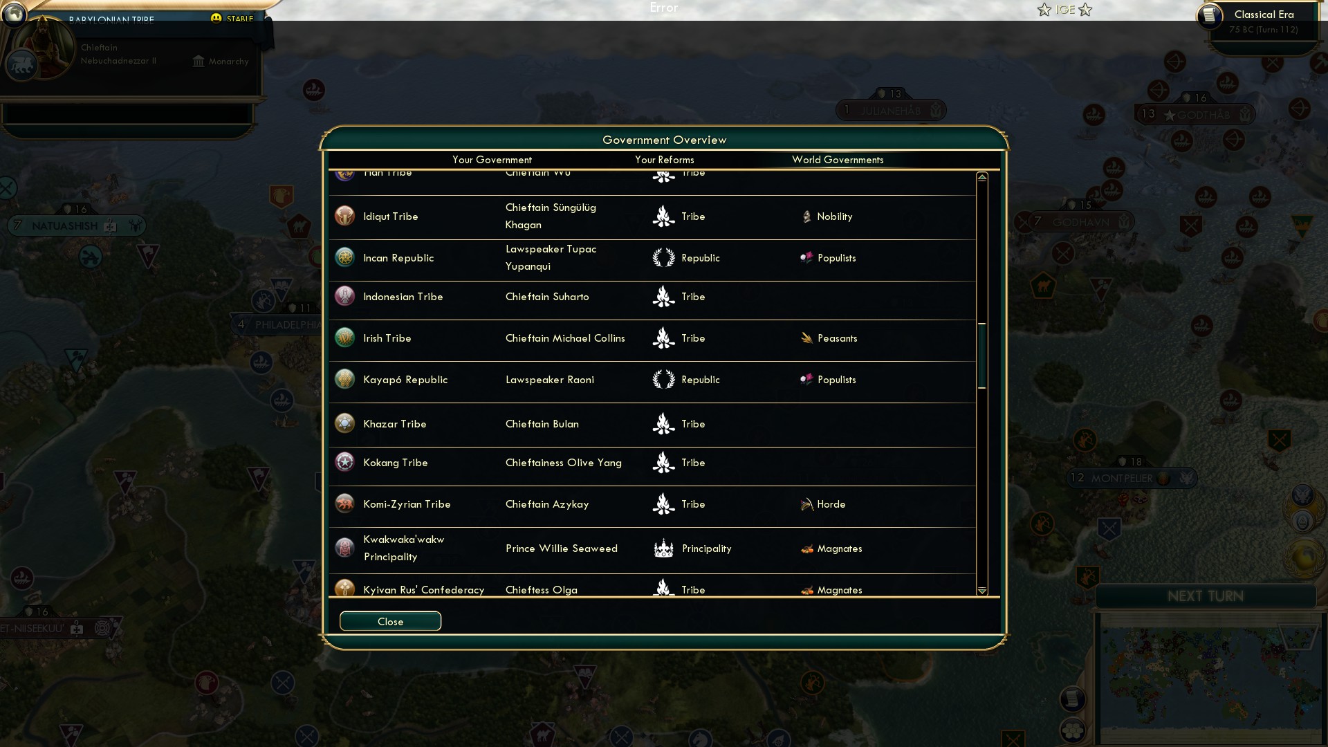 CBR In-Game Screenshot of Prince of Seaweed