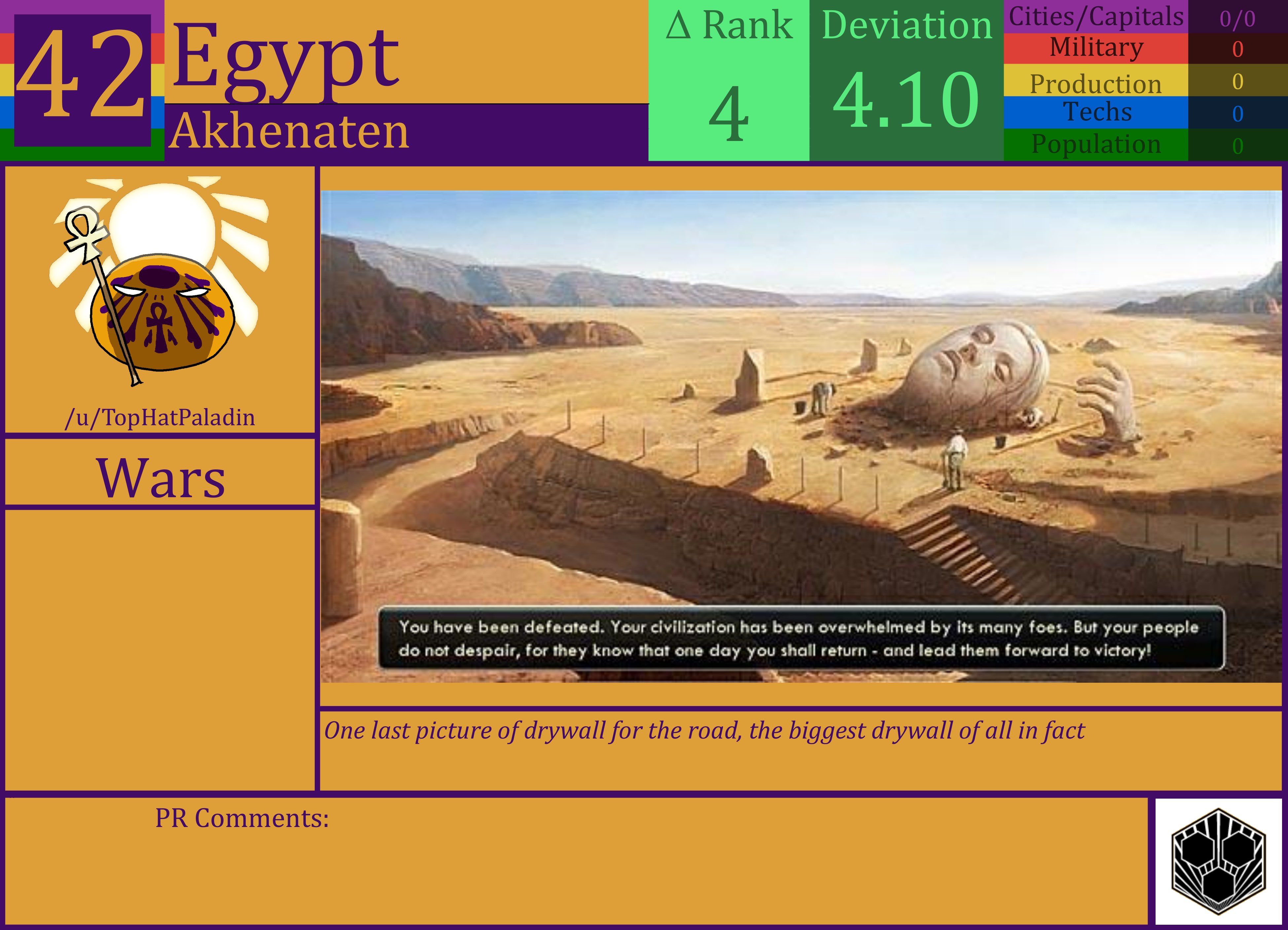 CBR In-Game Screenshot of Egypt