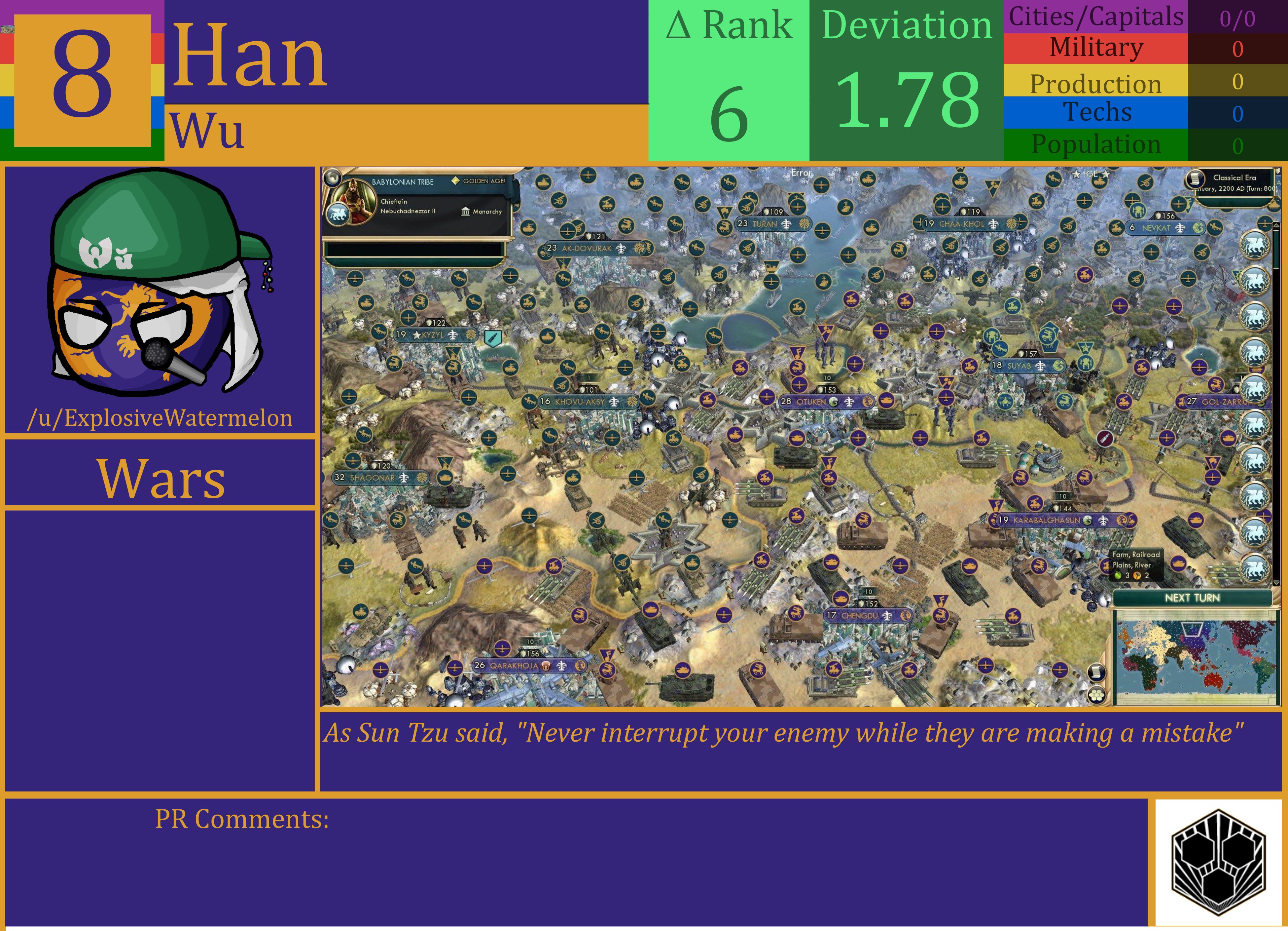 CBR In-Game Screenshot of Han