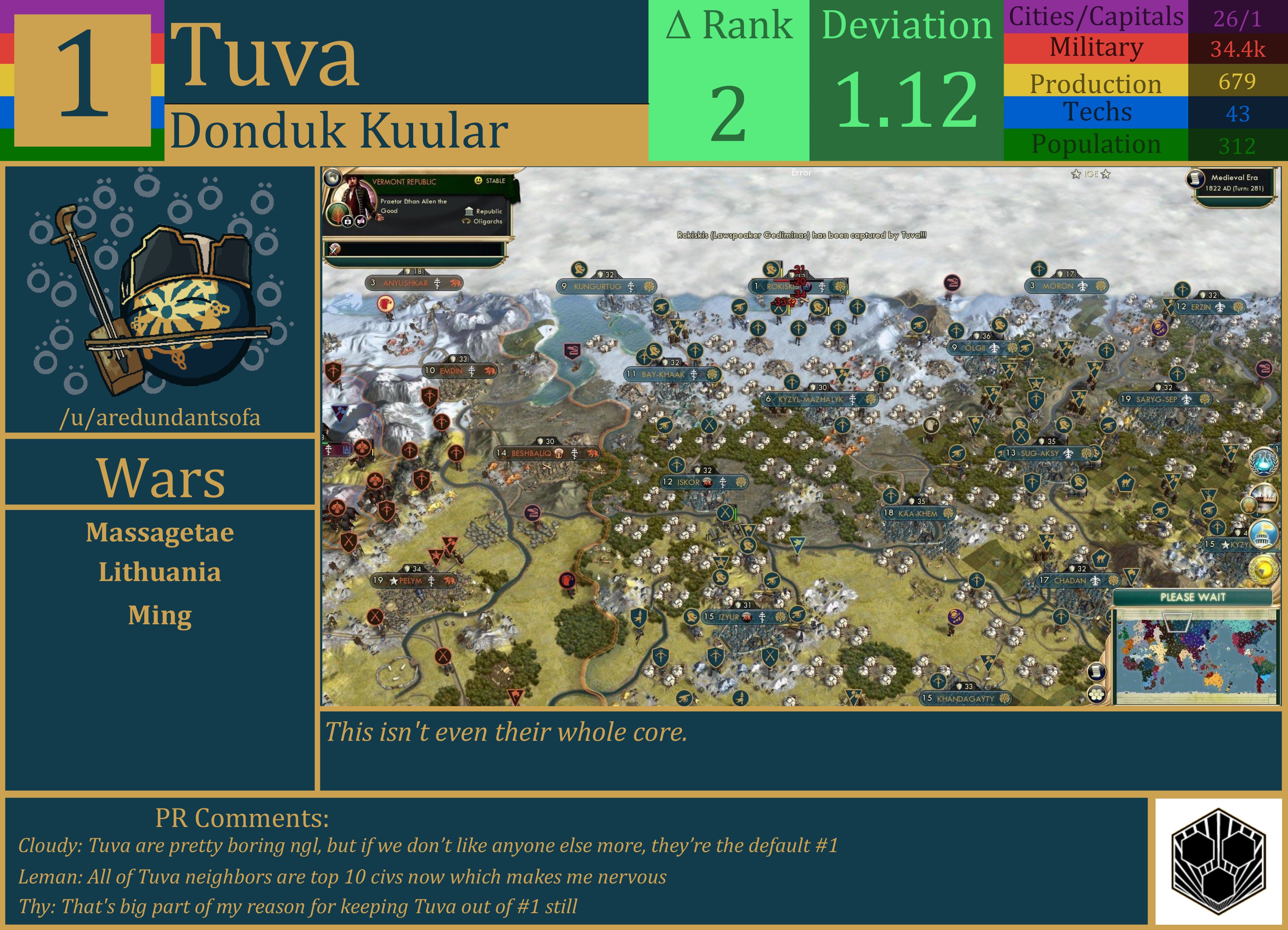 CBR In-Game Screenshot of Tuva