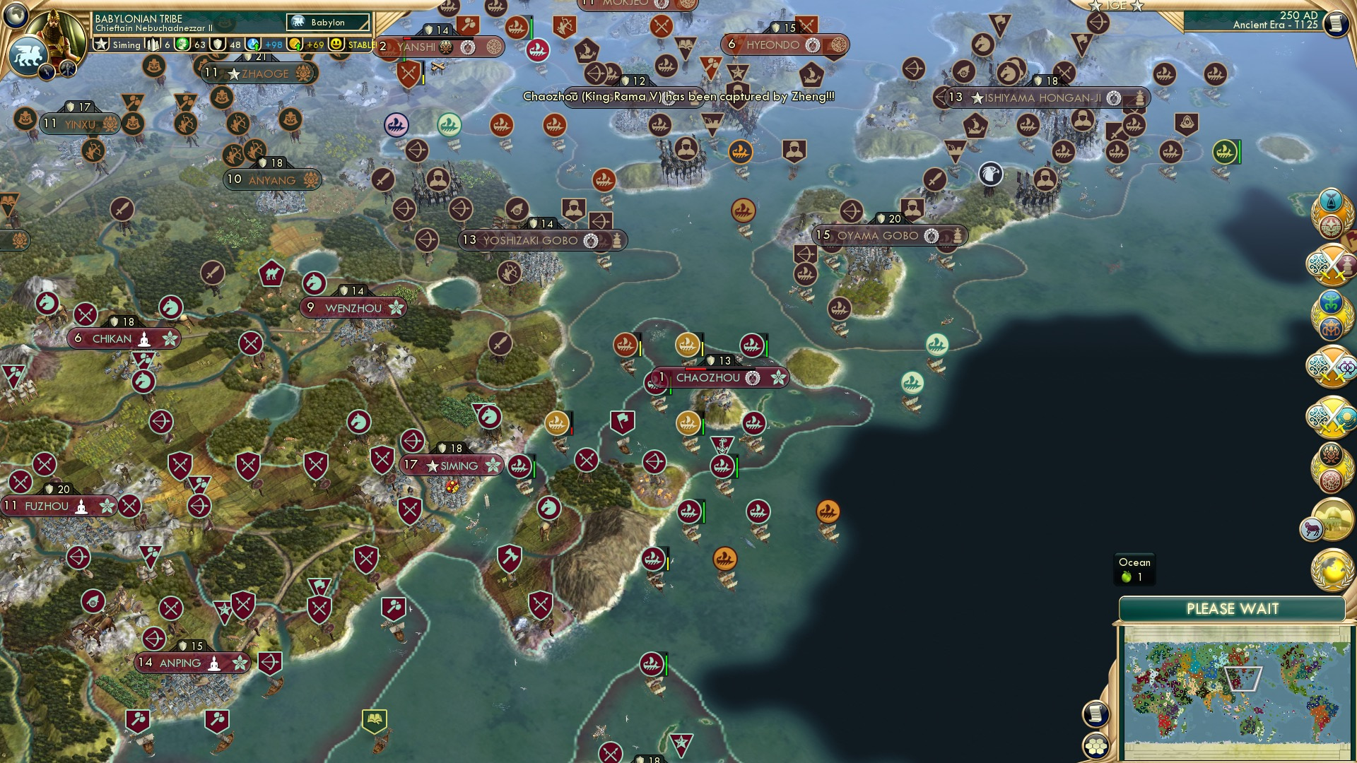 CBR In-Game Screenshot of I have consumed over 200 hours of chinese history podcasts