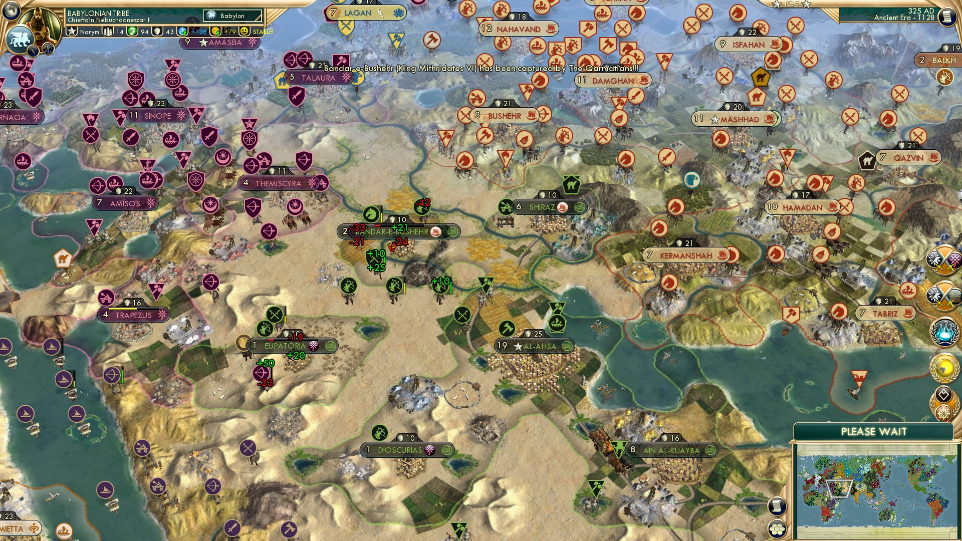 CBR In-Game Screenshot of Shapes.