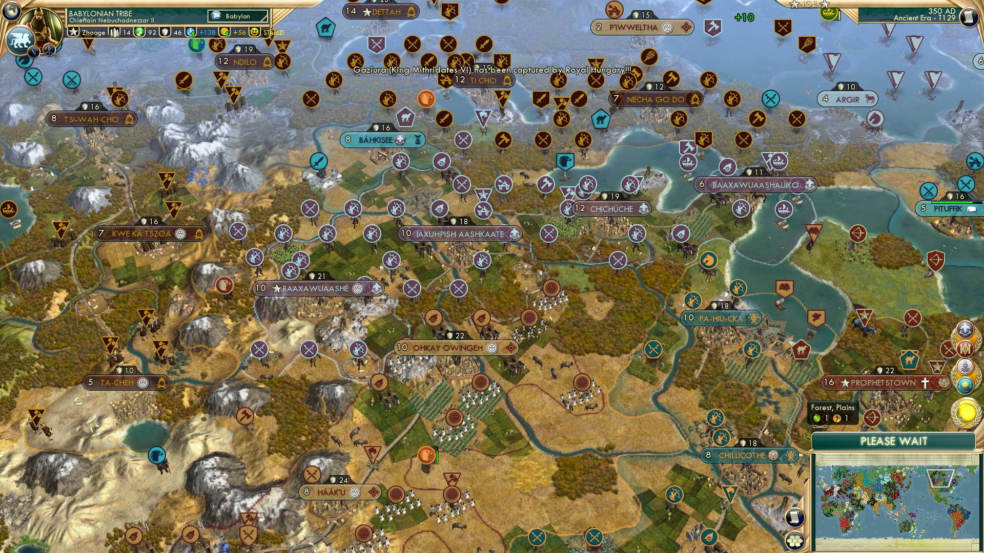 CBR In-Game Screenshot of A nice peaceful shot of North America