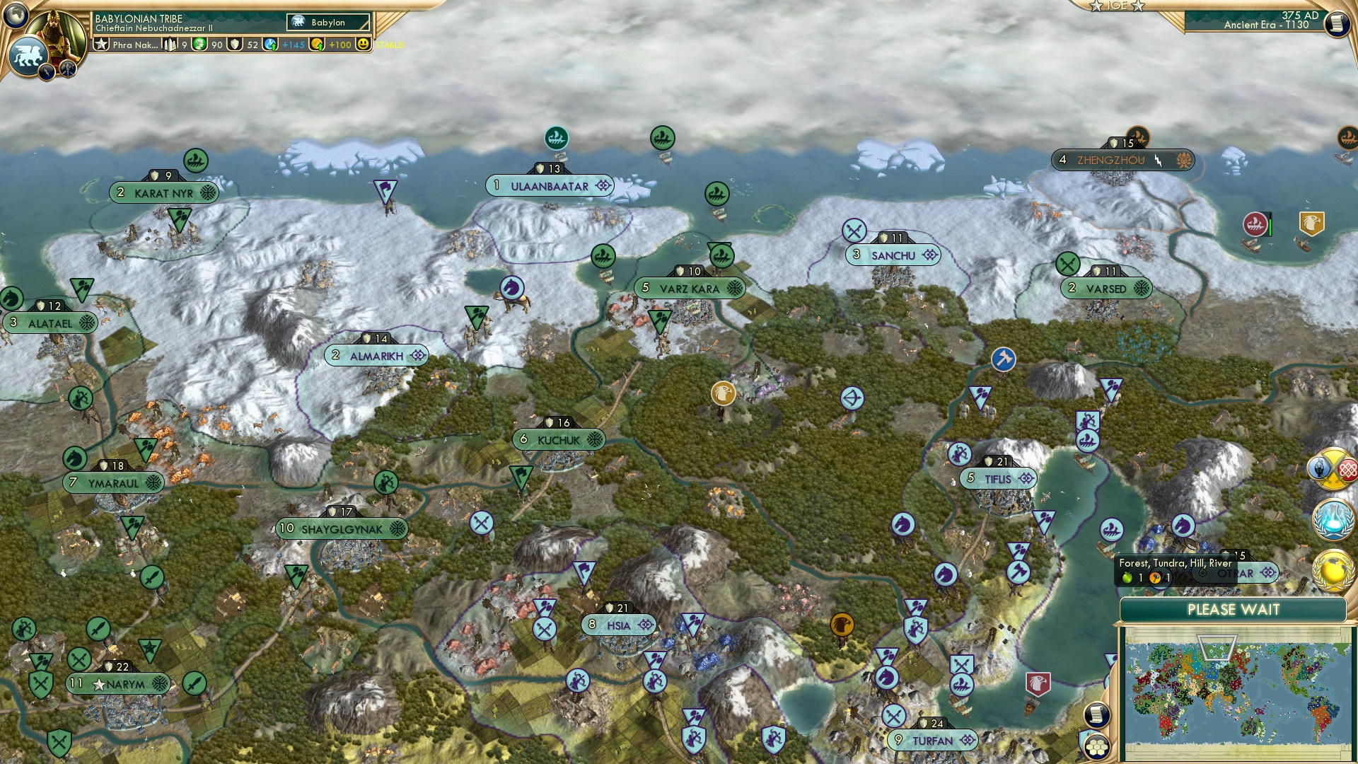 CBR In-Game Screenshot of In the tundra, the mighty tundra