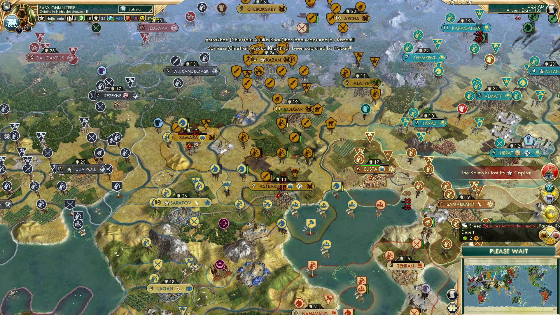 CBR In-Game Screenshot of Swiping Samara