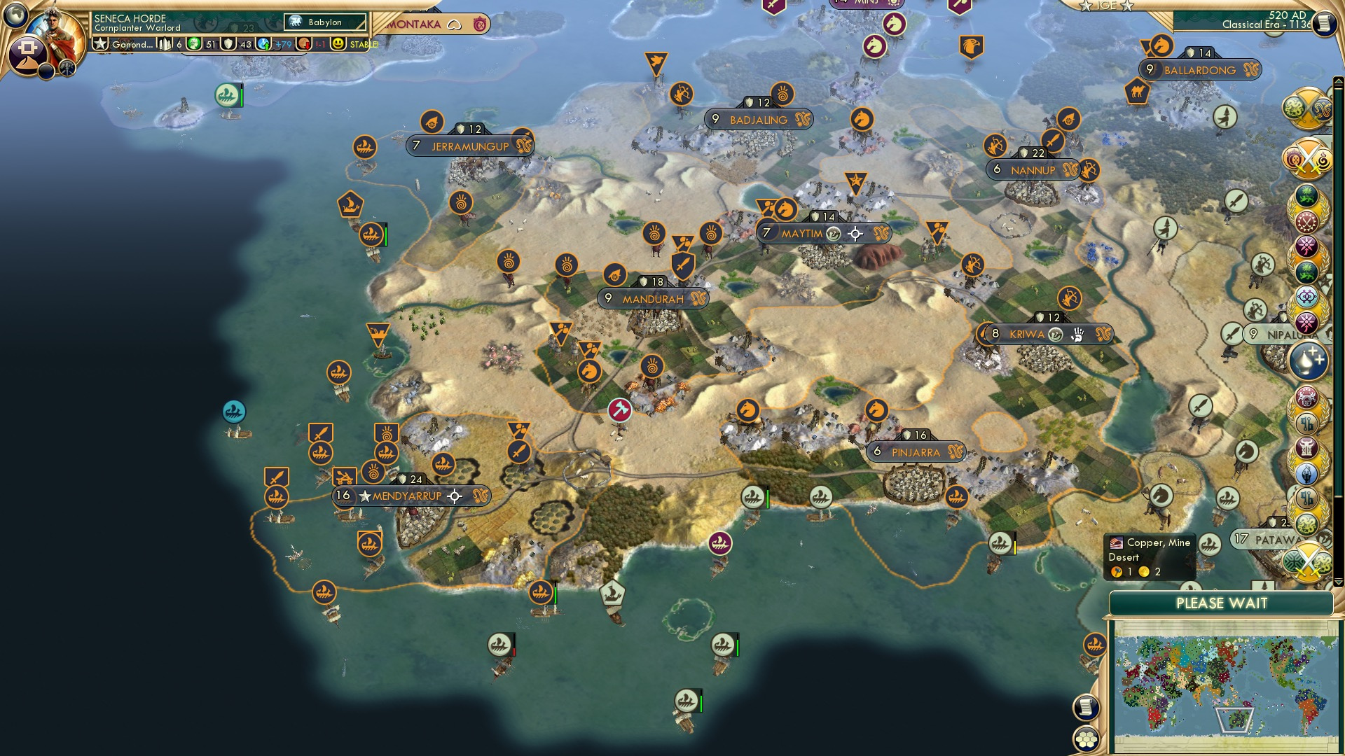 CBR In-Game Screenshot of Land Of Fire