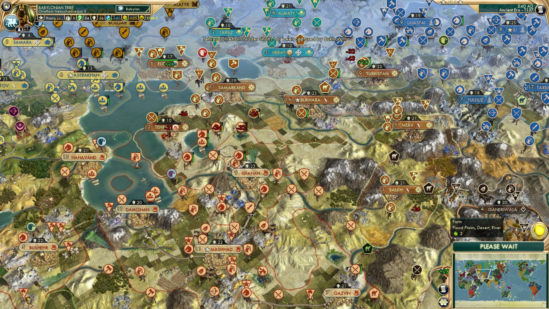 CBR In-Game Screenshot of Goliath Syndrome