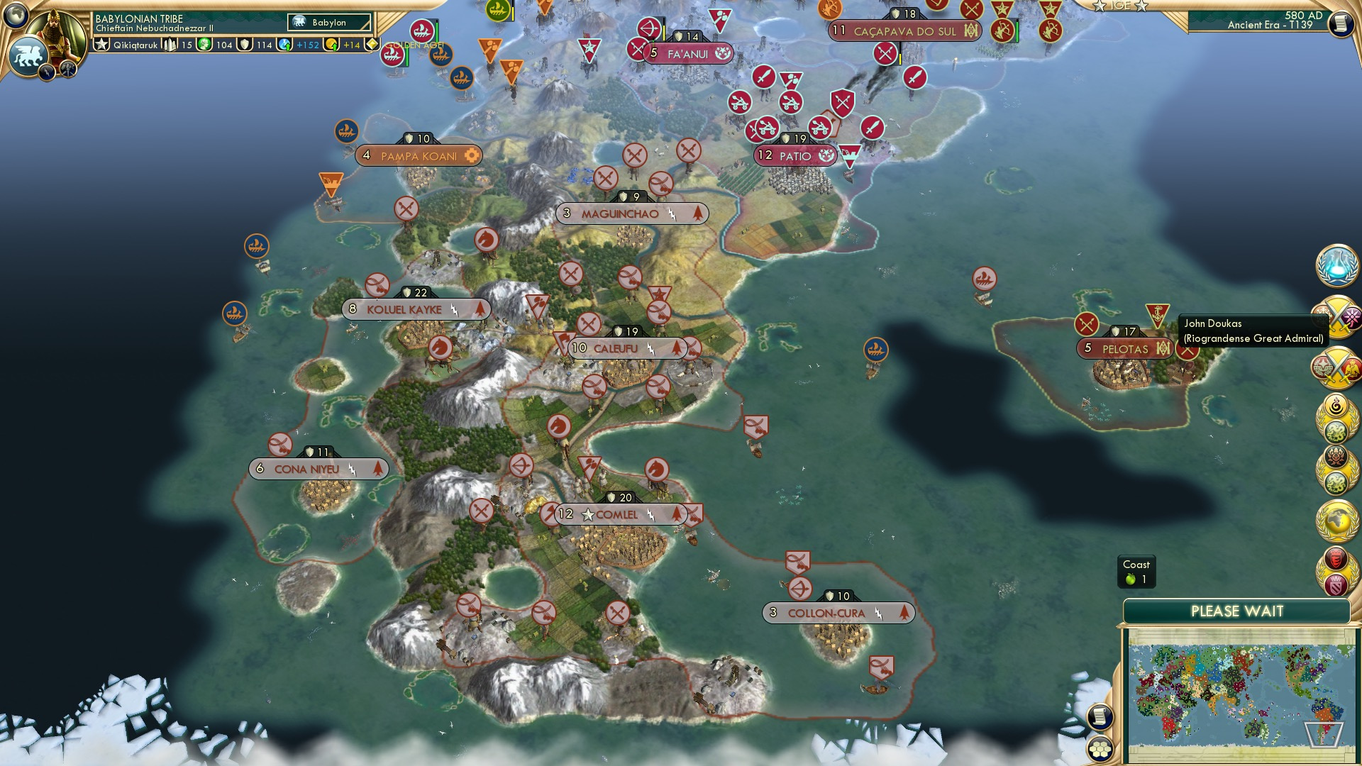 CBR In-Game Screenshot of Douk It Out