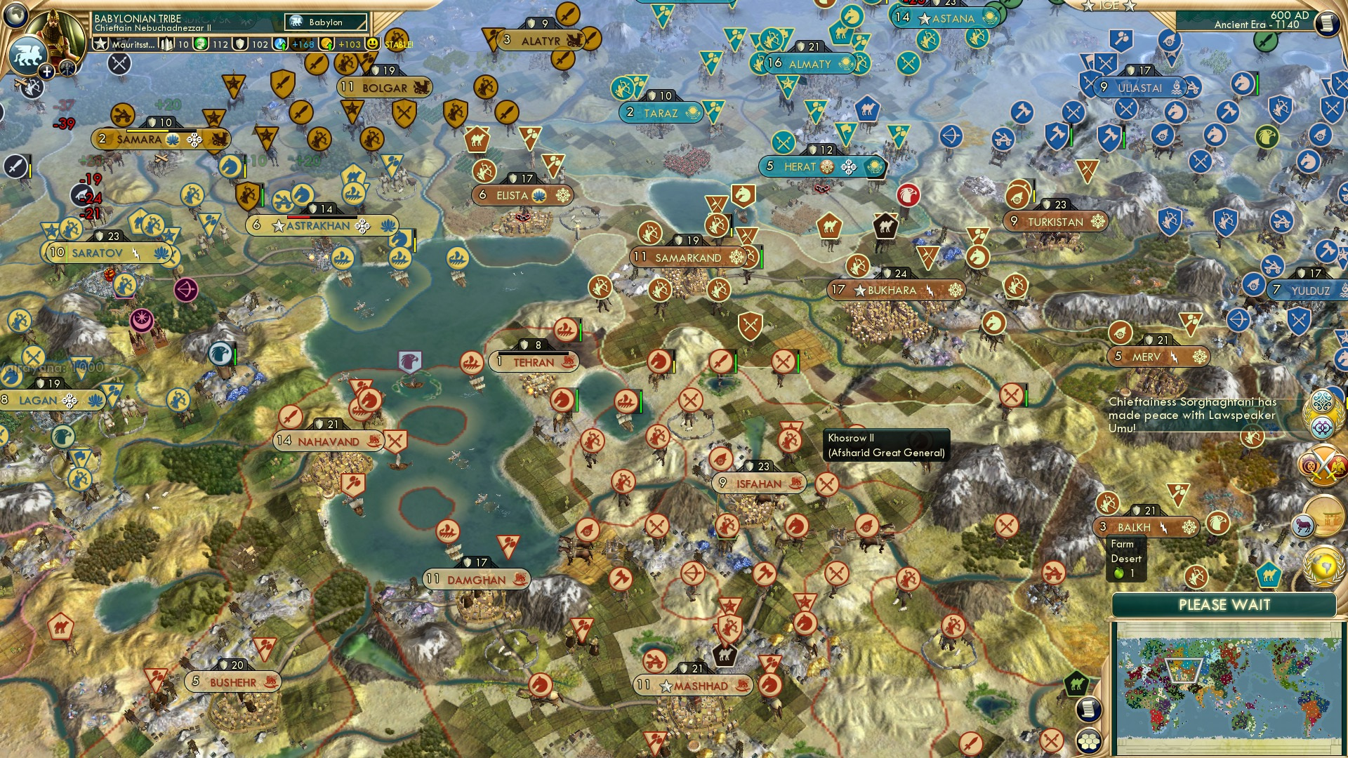 CBR In-Game Screenshot of Caspian Castaways