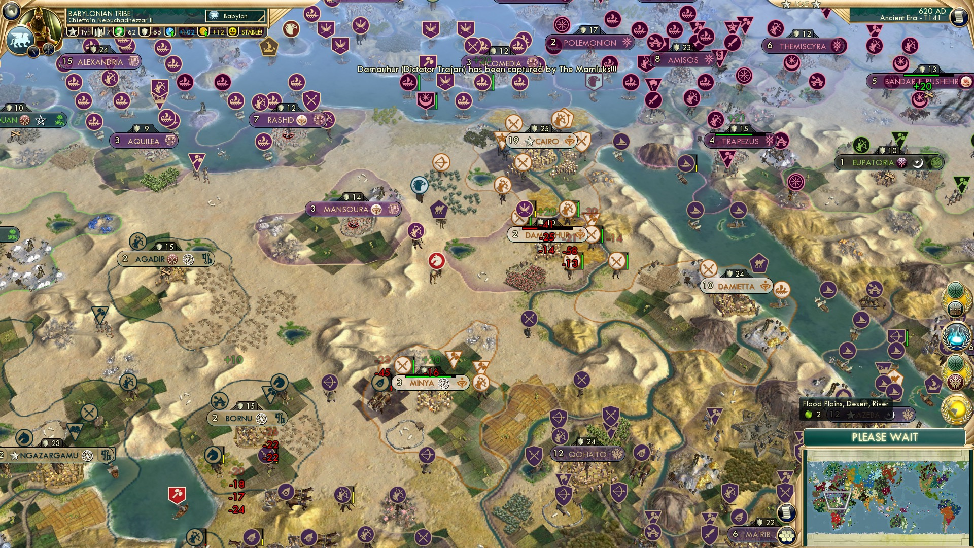 CBR In-Game Screenshot of War here, war there