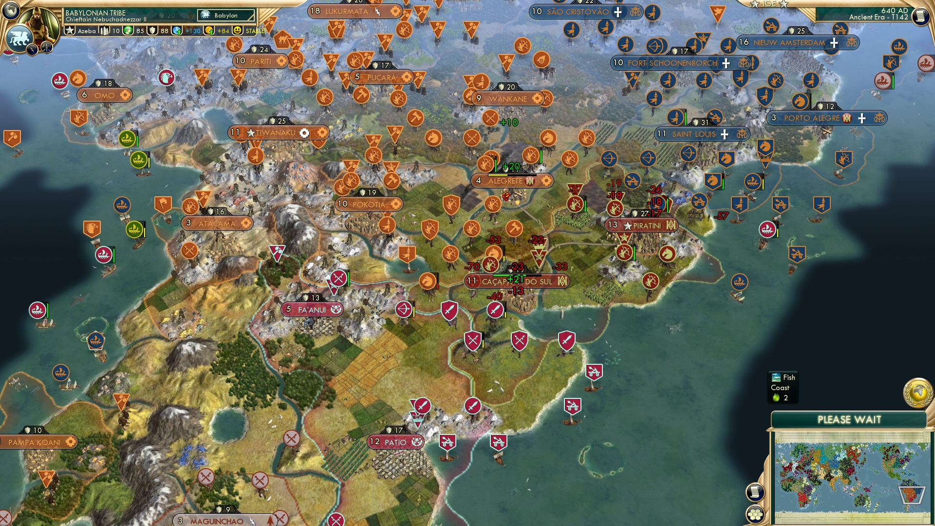 CBR In-Game Screenshot of 1 prayer = +1% chance for Bora-Bora to take the city!