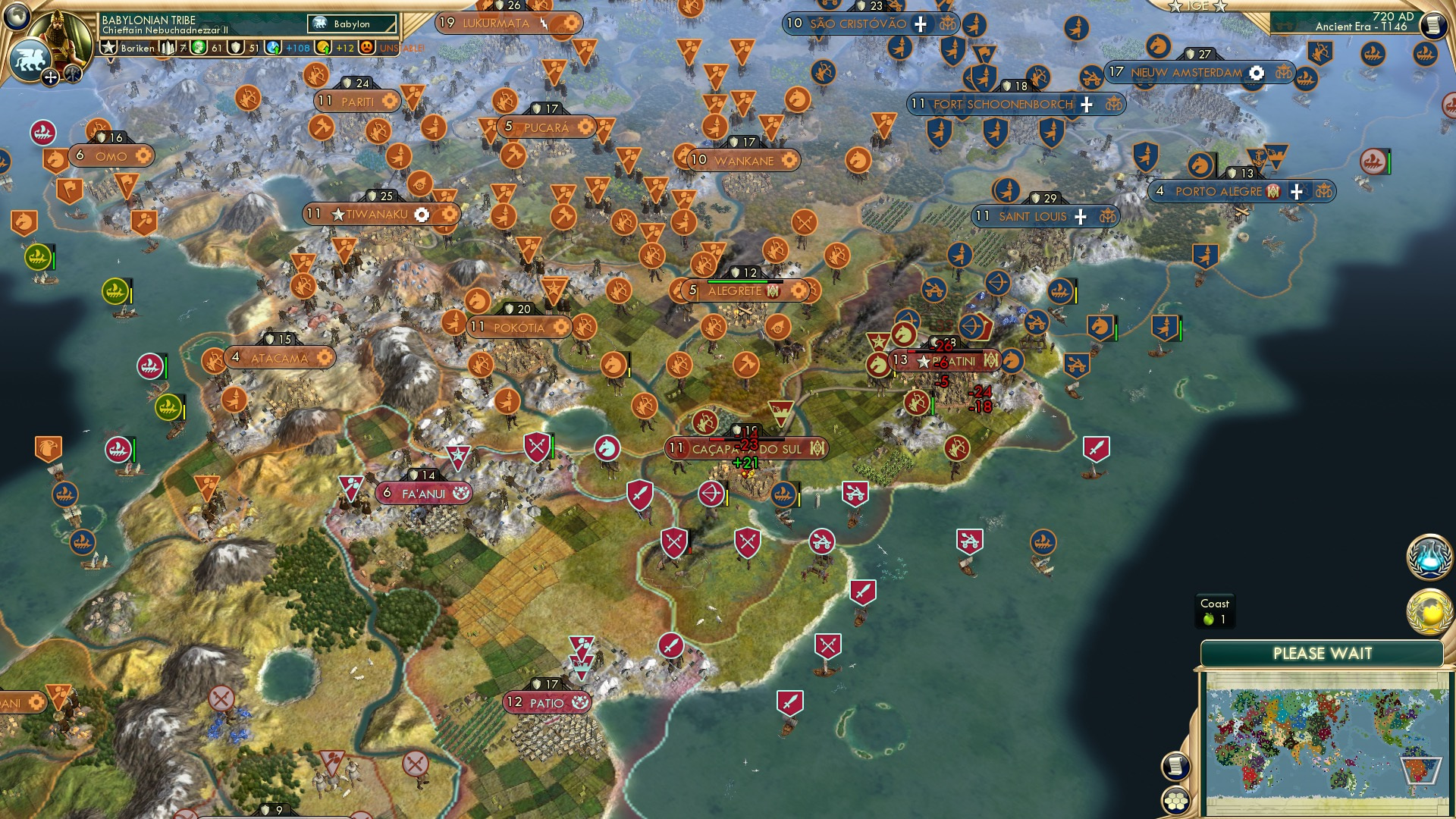 CBR In-Game Screenshot of The walls close in