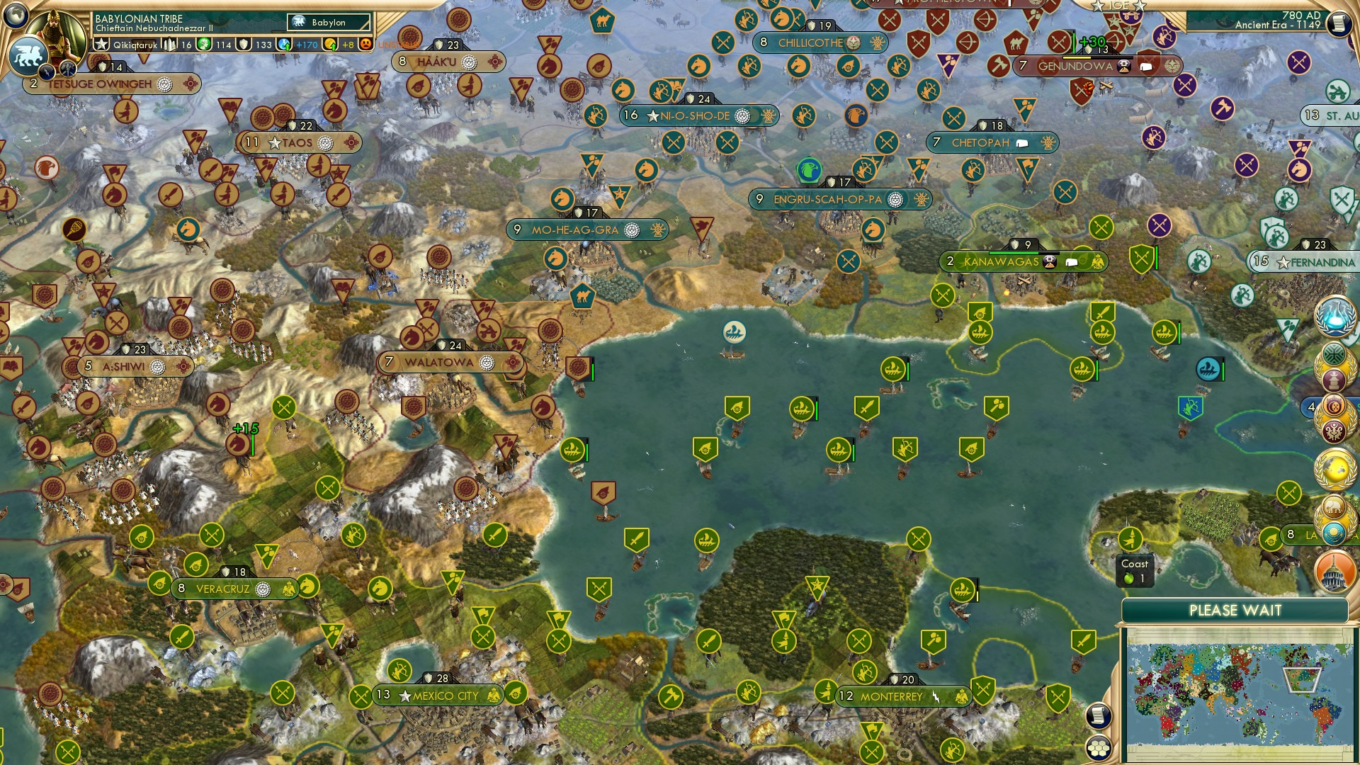 CBR In-Game Screenshot of Halfway point intermission